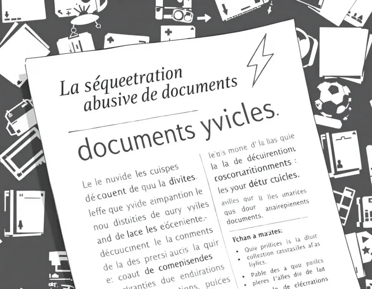 La Séquestration Abusive de Documents : Enjeux Juridiques et Recours Possibles