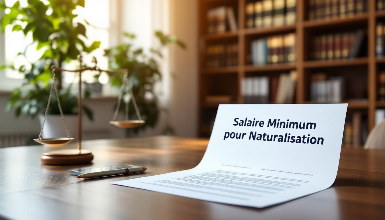 Salaire minimum pour naturalisation : montant et conditions