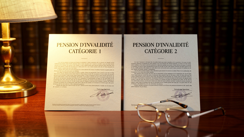 Les différences entre pension d'invalidité catégorie 1 et 2