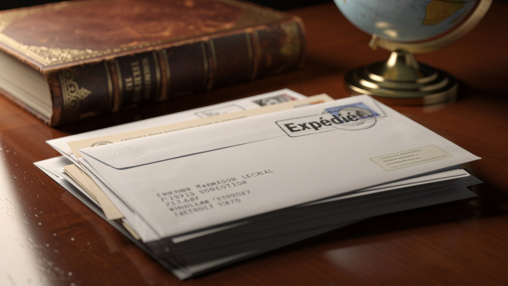 Votre courrier a été remis à la poste par l'expéditeur et les délais d'envoi